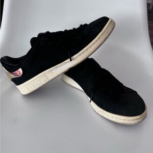 Adidas Originals Stan Smoth Metal Accent Nubuxk Leather Sneakers US 6